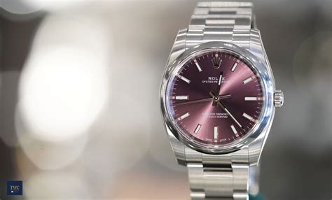 rolex oyster perpetual 34mm red grape|Rolex Oyster Perpetual 31 price.